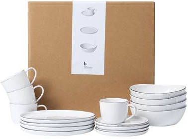 Broste Copenhagen Salt Ontbijt Serviesset 12 delig