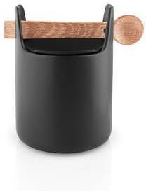 Eva Solo Voorraadpot Met Lepel, Laag, 15 Cm, Zwart Nordic Kitchen