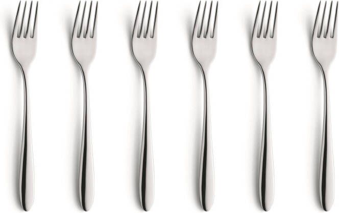 Amefa Cuba gebaksvorkjes(set van 6 )